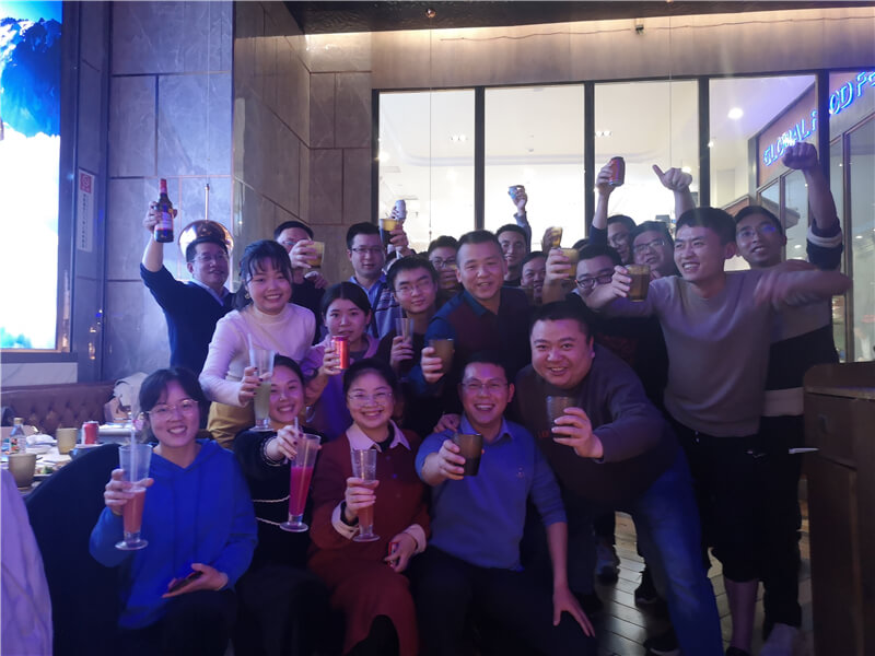 朗速實施部門團拜會