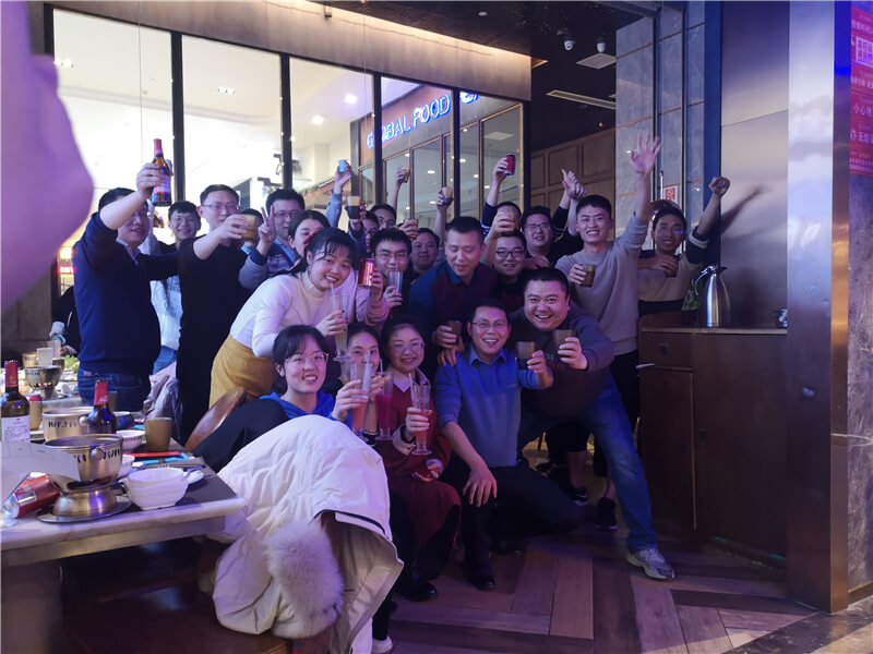 朗速實施部門團拜會